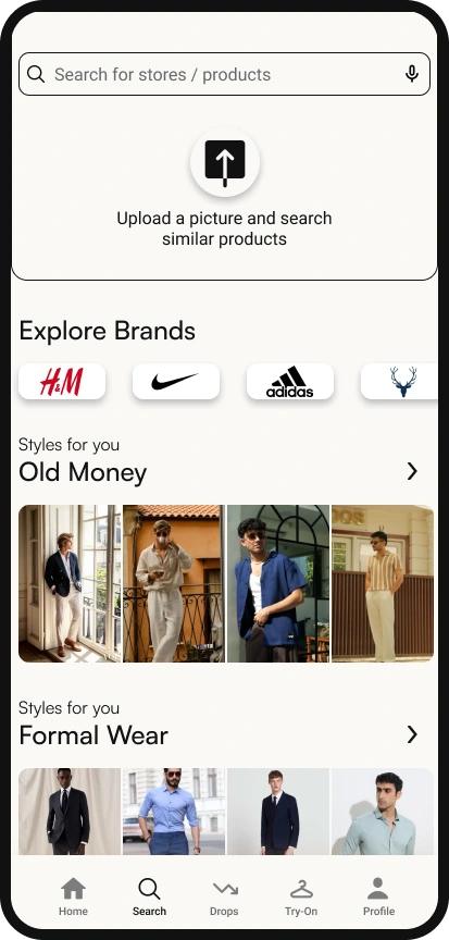 StyBay Search with visual search and style exploration
